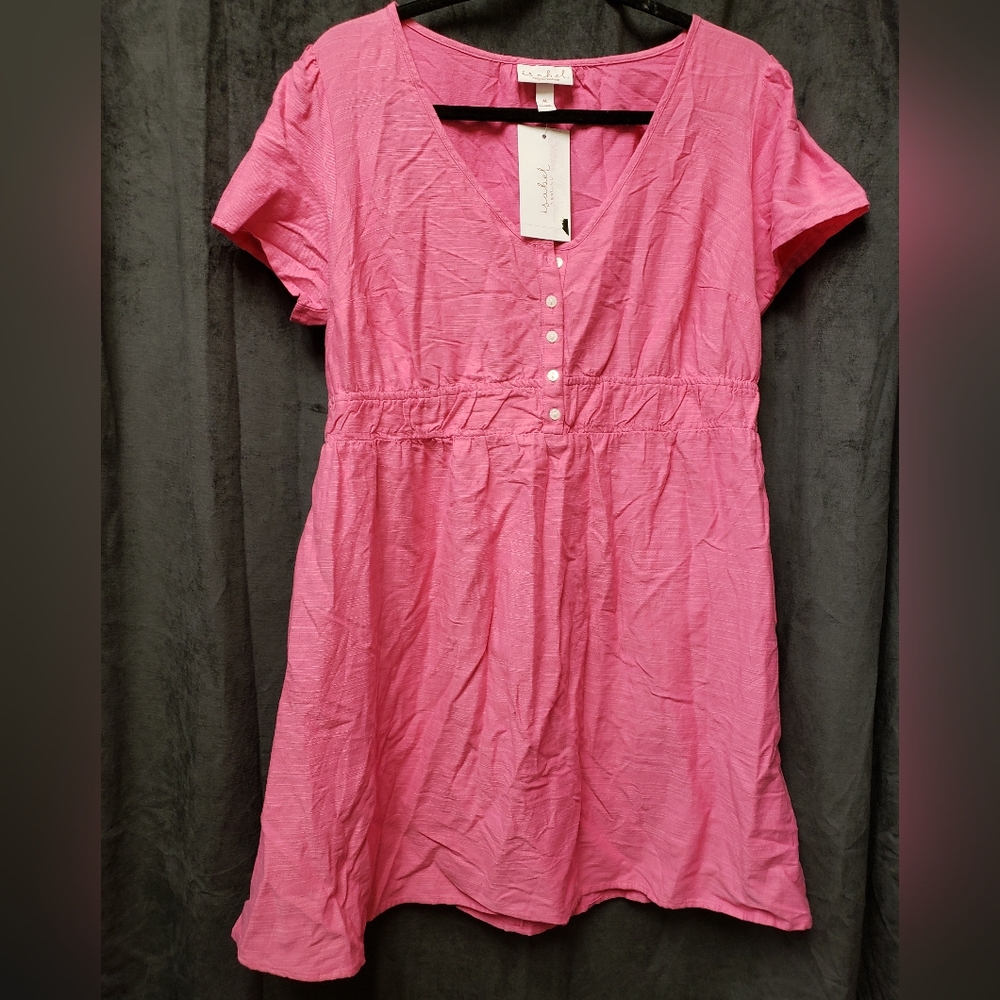 Isabel Maternity Sz Medium Pink Dress NWT